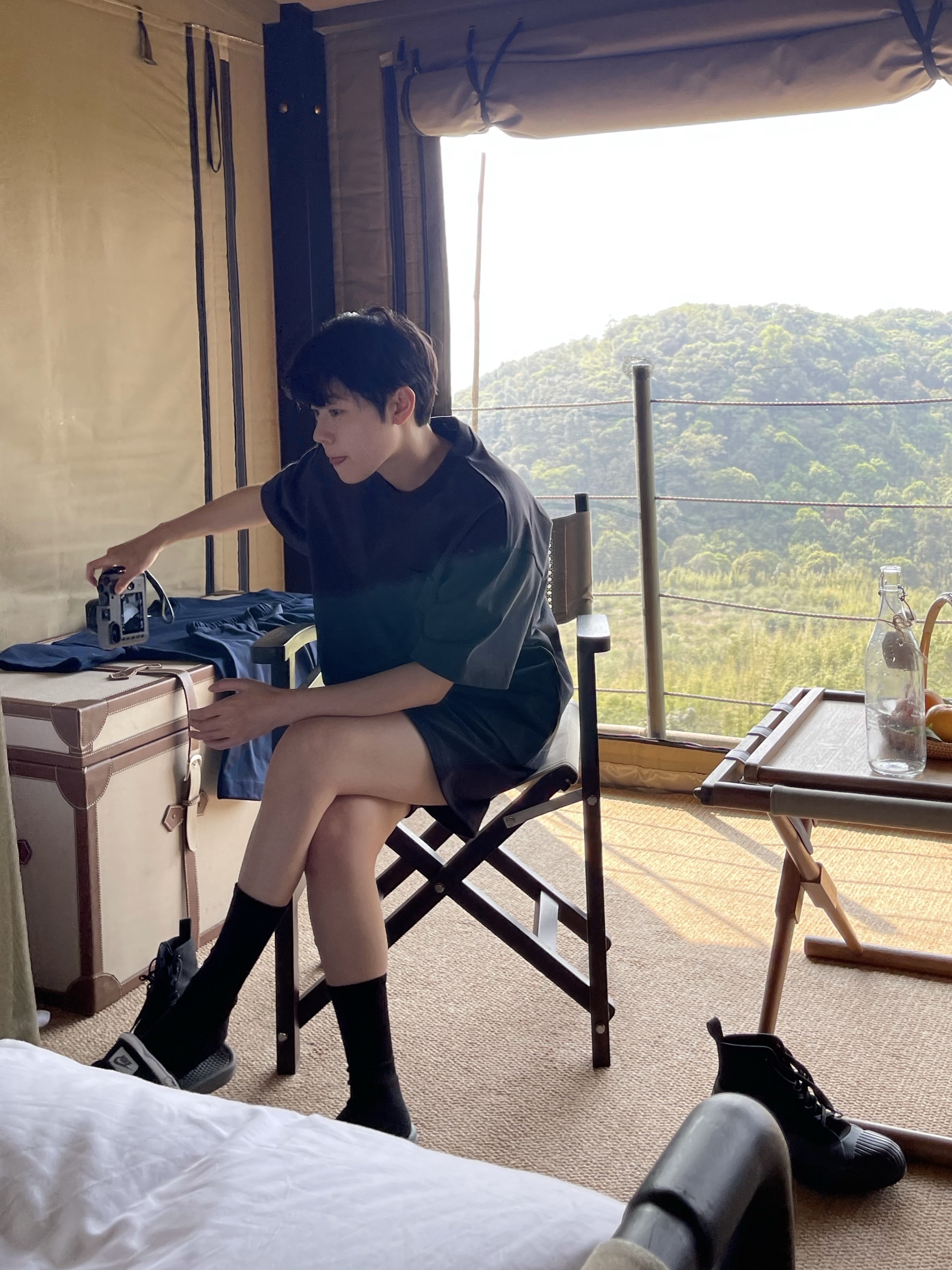 4.29 Kunji丨可以说有点性感 卫衣小短裤