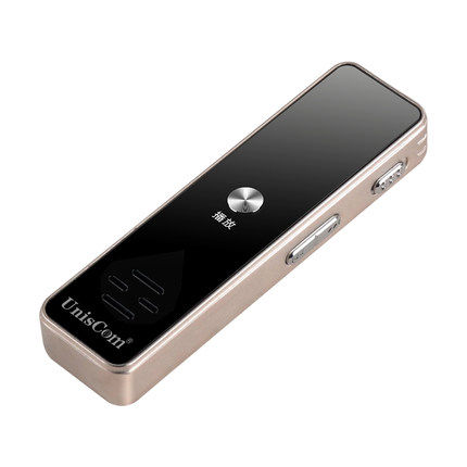 uniscom录音笔专业高清降噪超长录音微型远距迷你精致mp3播放器8g