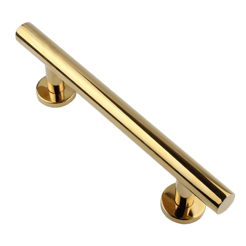 德国鸿瀛不锈钢隐形门拉手单面木门明装拉手大黑小拉手