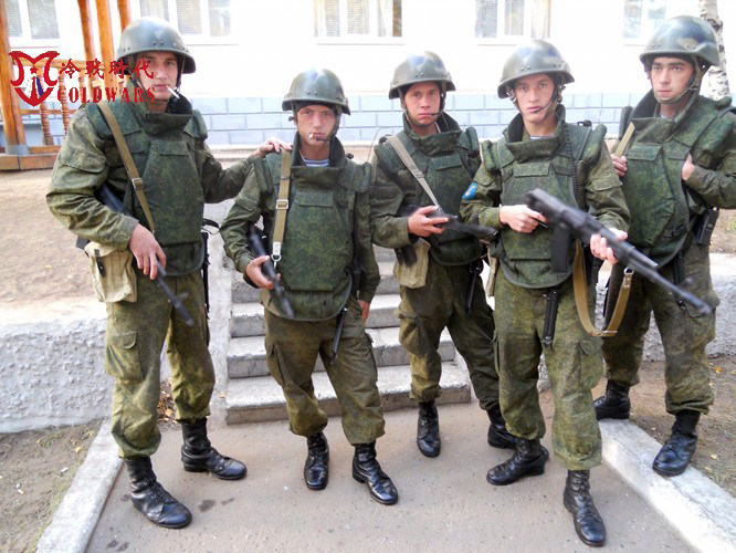 冷战时代复刻俄罗斯6b13防弹衣俄军小绿人迷彩科夫战术背心