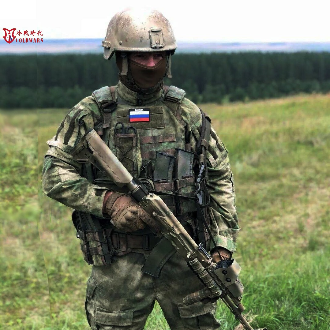 俄罗斯 俄军迷特种兵MOX绿废墟作战蛙服套装 战术SSO SBOR 近卫军