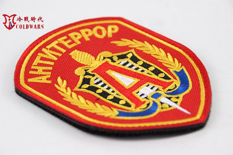 俄罗斯军迷士气fsb特种兵尔法小组臂章刺绣魔术勋章