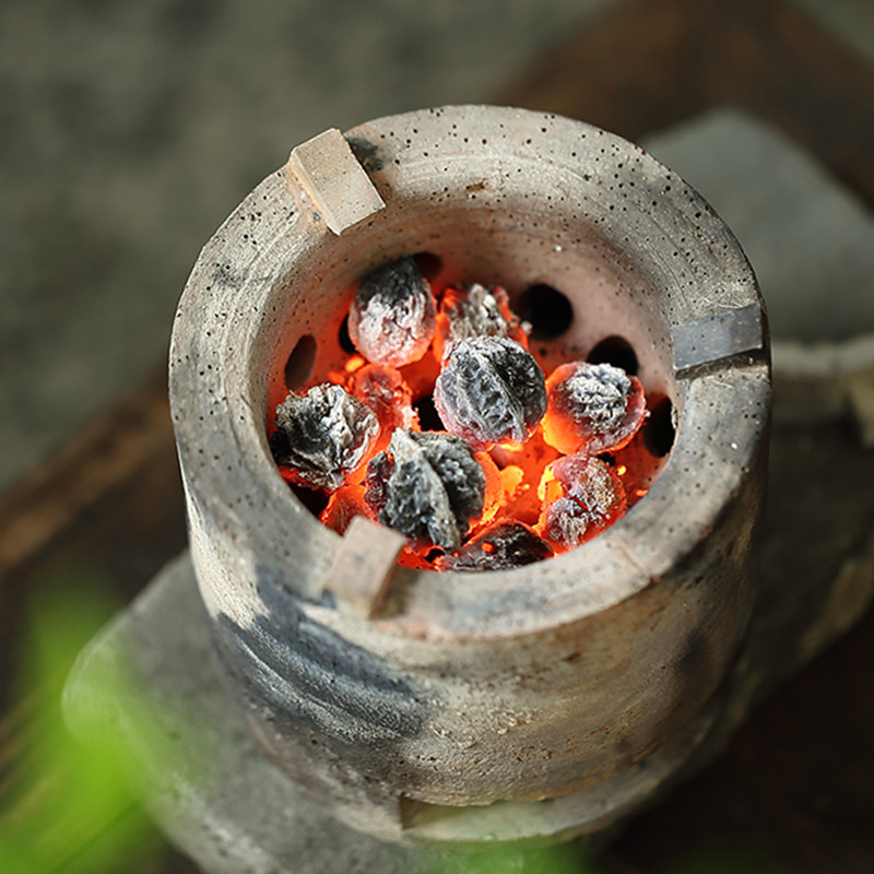 茶炉烟熏家用炭炉煮茶风炉手工茶道烧水水煮茶道