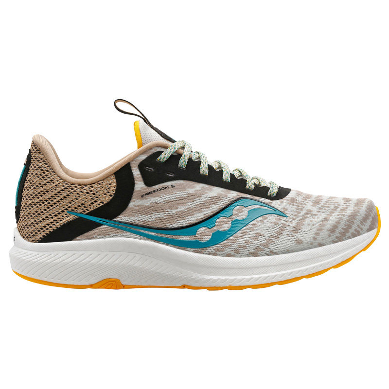 现货saucony索康尼freedom男自由 5轻量缓震fe马拉松跑步鞋酷动-mc