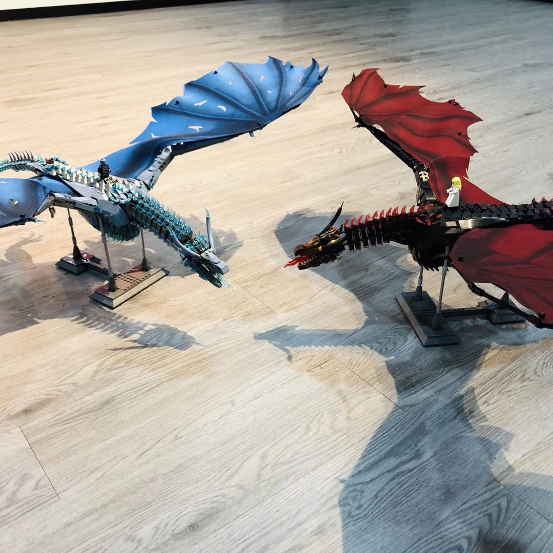 乐高moc益智拼装卓耿韦塞利昂权力力的游戏塑料积木