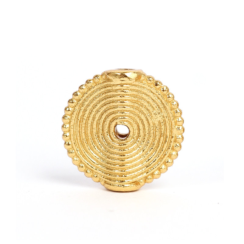 s925镀金如意扣子手链扣头复古泰银手连接扣编其他diy饰品配件