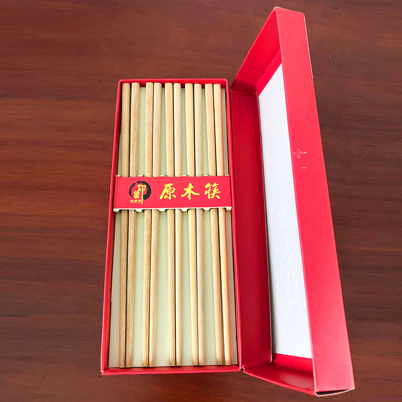 印象张家界原木杜仲筷子湖南特产实木筷子