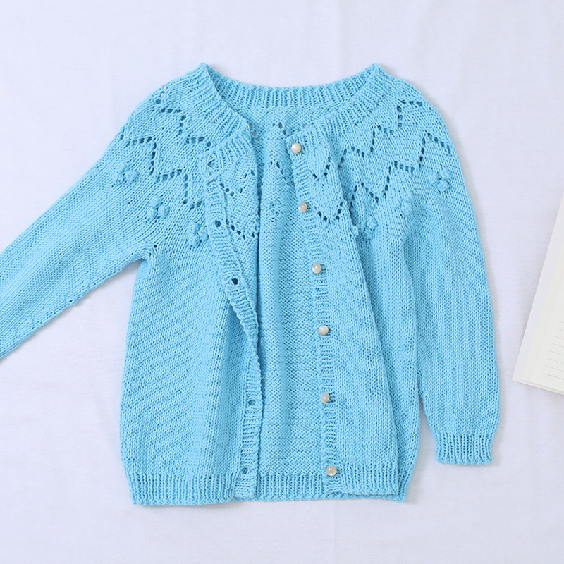 成品儿童宝宝毛衣材料包棒针手工编织diy制作diy编织材料包