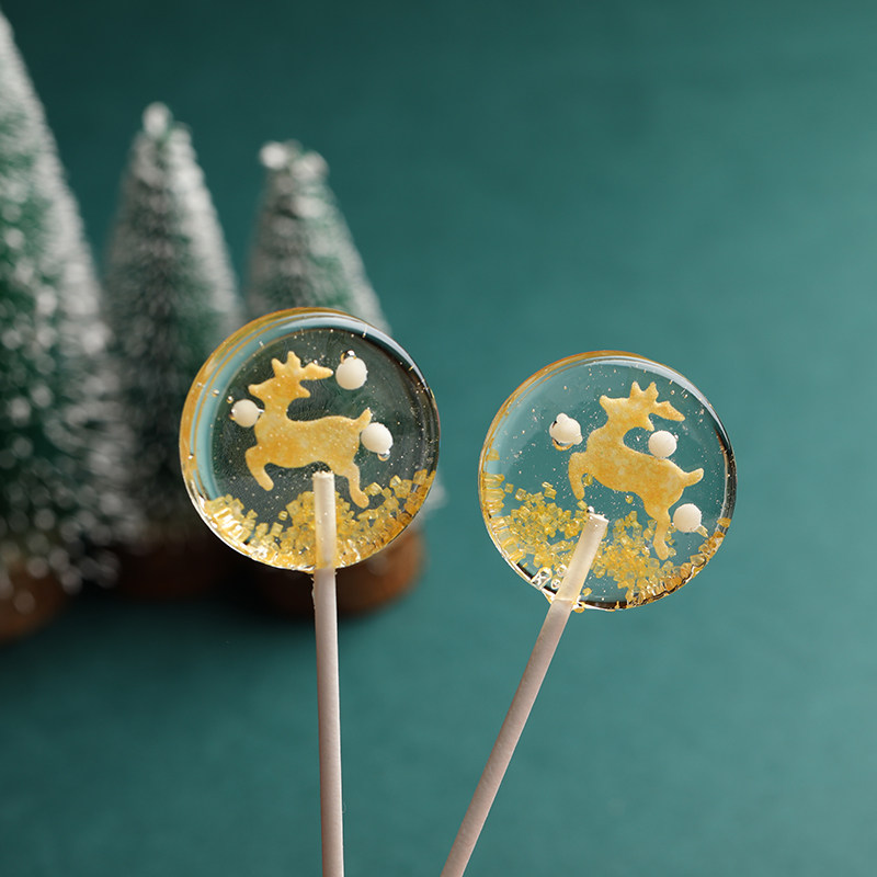 棒棒糖麋鹿创意糖果礼盒星空网红少女心高颜值传统糖果