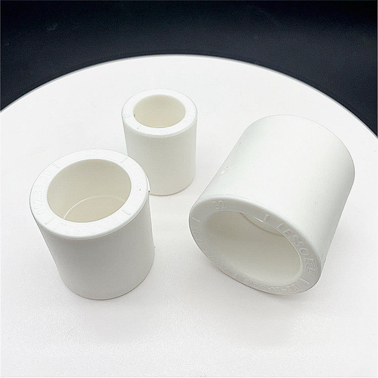 联塑直接管箍套筒接头白色ppr配件水管热熔ppr管