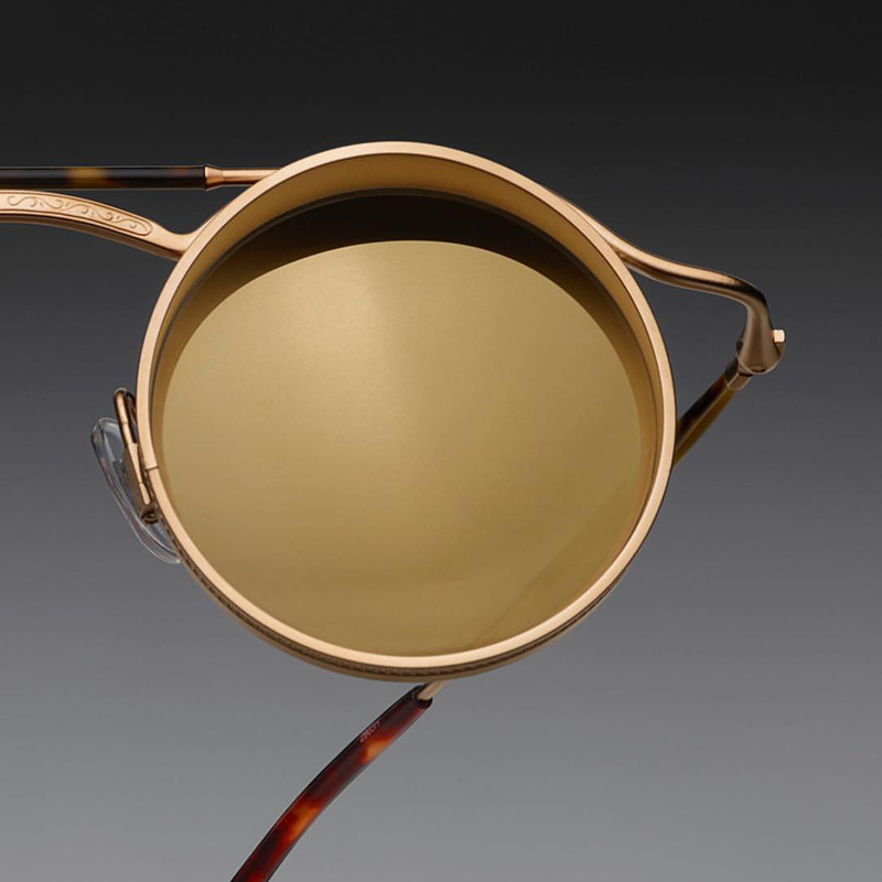 matsuda松田新品2903h日本手工复古圆框墨镜网红太阳眼镜