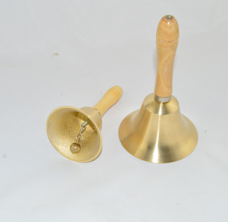 铃铛课铃11cm大课手摇8cm小课铃木儿童摇铃