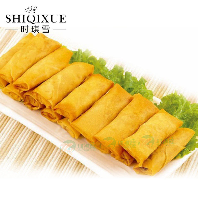 亚洲渔港鲜虾春卷虾肯得基必圣客海鲜冻品鲜虾春卷虾750g/盒