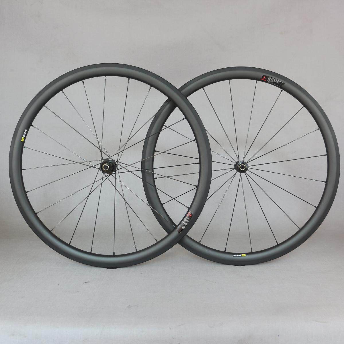 seraph品牌dt240s花鼓38c公路700c3k平纹哑光碳刀自行车轮组