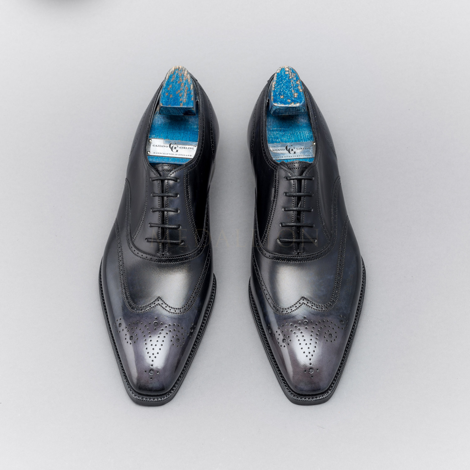 英国gazianogirling官方代理deco楦型mitchell手工gg正装皮鞋