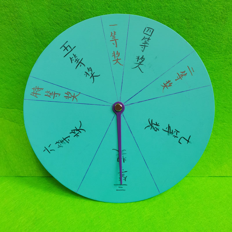转盘科学创意自己做幼儿园活动游戏材料可做时钟其他手工制作