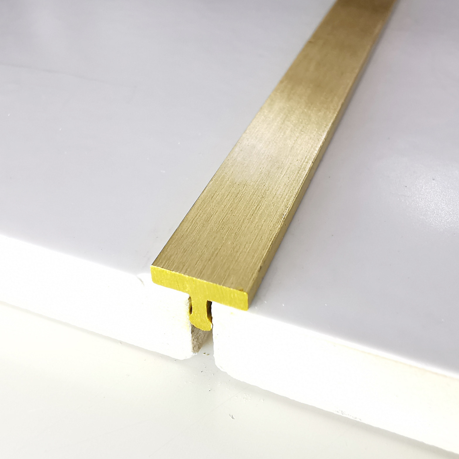 直销实心铜条补缝压边镶嵌防滑木地板楼梯踏步收边条