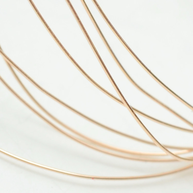 2-0.25mm金丝 diy玫瑰金色金线项链耳坠珠宝饰品配件