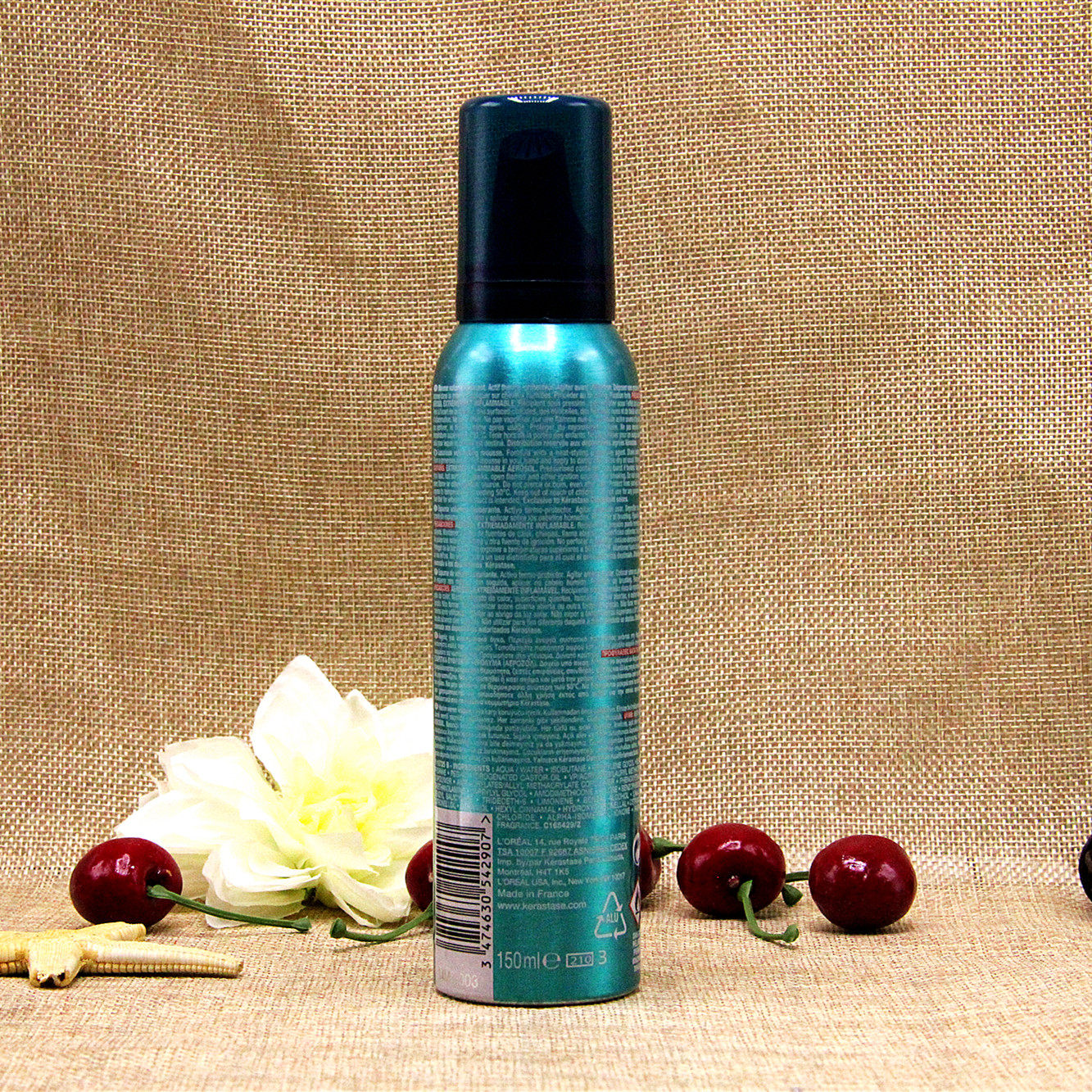 正品新品卡诗奢华丰盈泡沫摩丝150ml蓬松立体头发造型