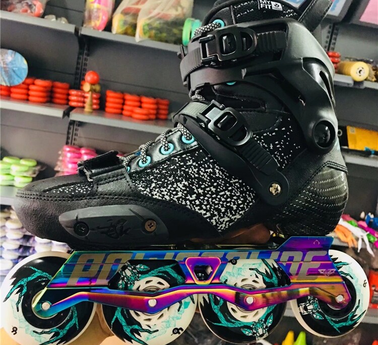 轮滑狂热powerslide满天星evo成人男女直排溜冰鞋旱冰直排轮