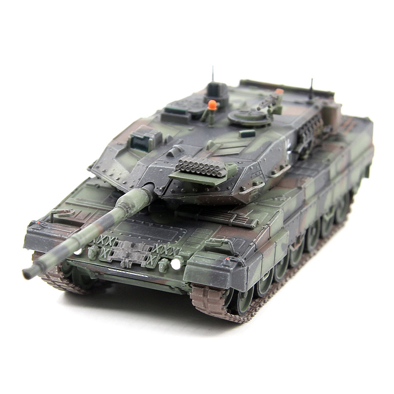 铁流panzerkampf德国陆军豹2a7主战坦克北约三色成品战车模型1/72-mc