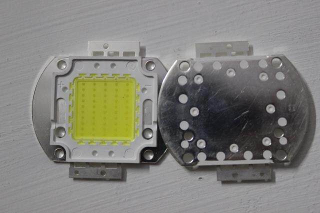 鸿利led集成光源10w-100w进线铜支架高品质灯珠 射灯 路灯投光灯