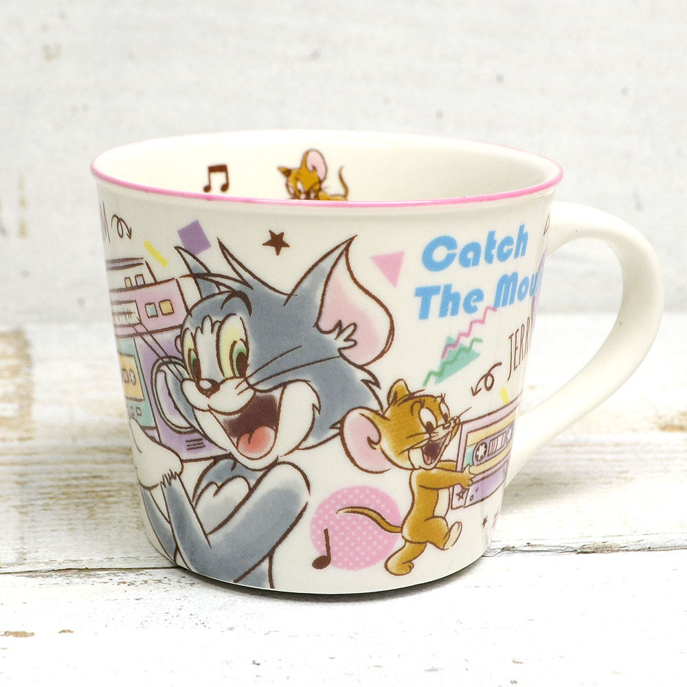 现货tomandjerry日本正版猫和老鼠陶瓷水杯杯子动漫水杯