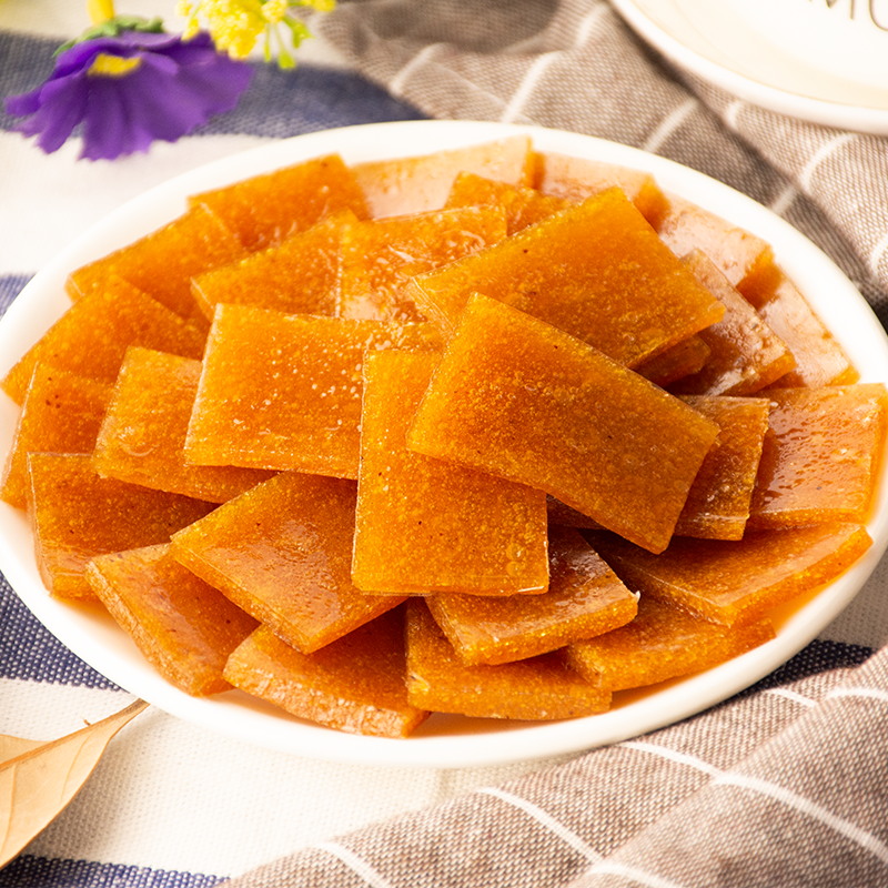 江西特产勇恒南酸枣糕500g酸枣糕散装休闲酸甜零食酸枣片开胃蜜饯