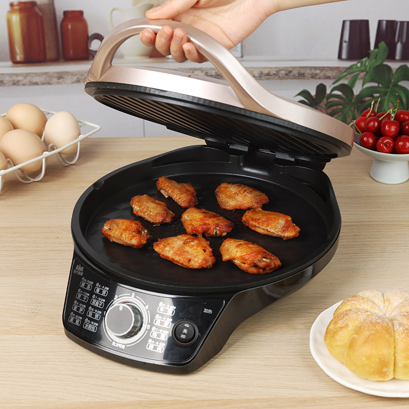悬浮苏泊尔电饼铛煎烤机烙饼双面加热火力可调电饼铛