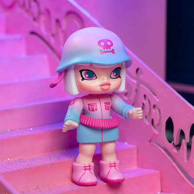 包邮若chocat甜酷女孩巧克喵盲盒整盒逍遥女神兰德潮玩盲盒