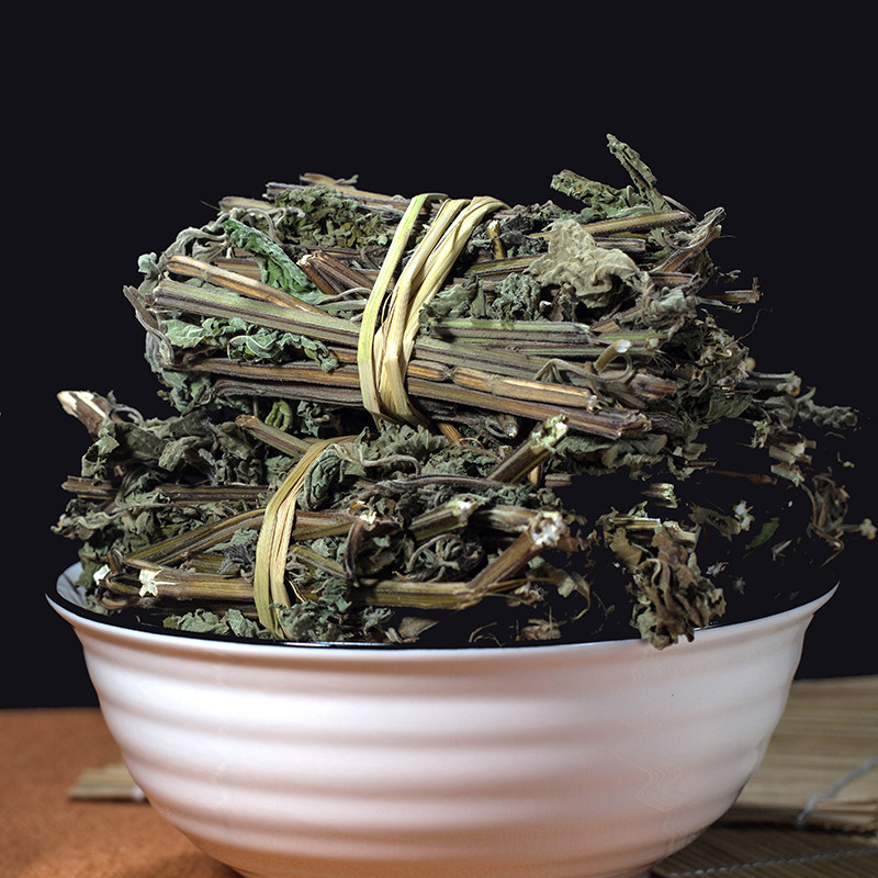 野生防风草500克落马衣假紫苏马衣叶土防风四方茎抹草秽草