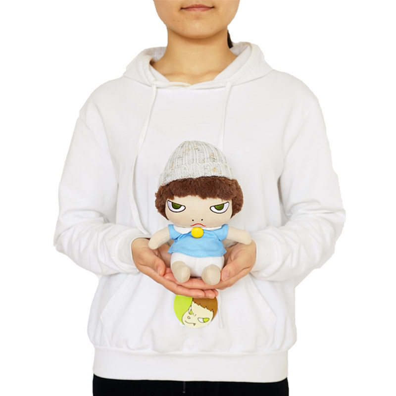 日本正品奈良美智nara大头胖娃娃邪恶魔鬼失眠毛绒