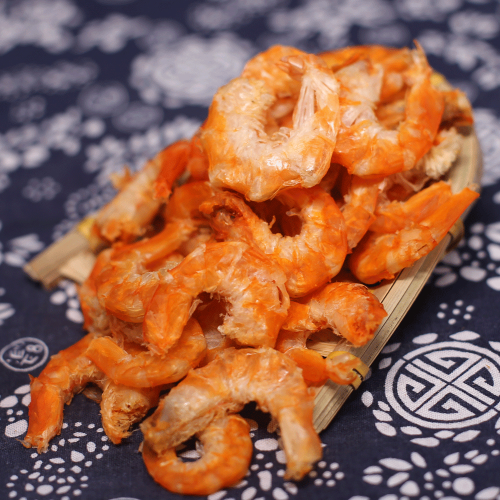 虾仁宁波特产石浦大干即食手干货淡干无盐虾米虾仁