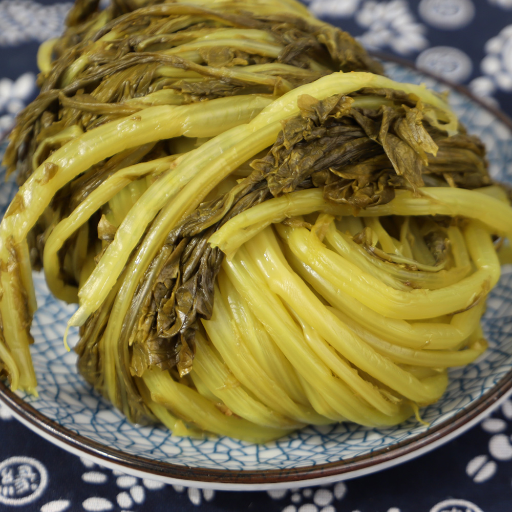 正宗宁波特产象山农家自制腌制雪菜咸菜爽口腌制