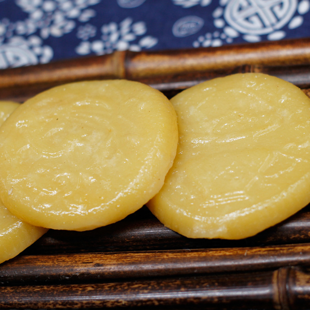 宁波特产传统糕点糯米碱水制作点心心灰汁团传统中式糕点