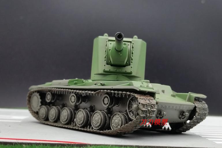 二战苏联kv2重型坦克模型苏军小号手成品摆件坦克