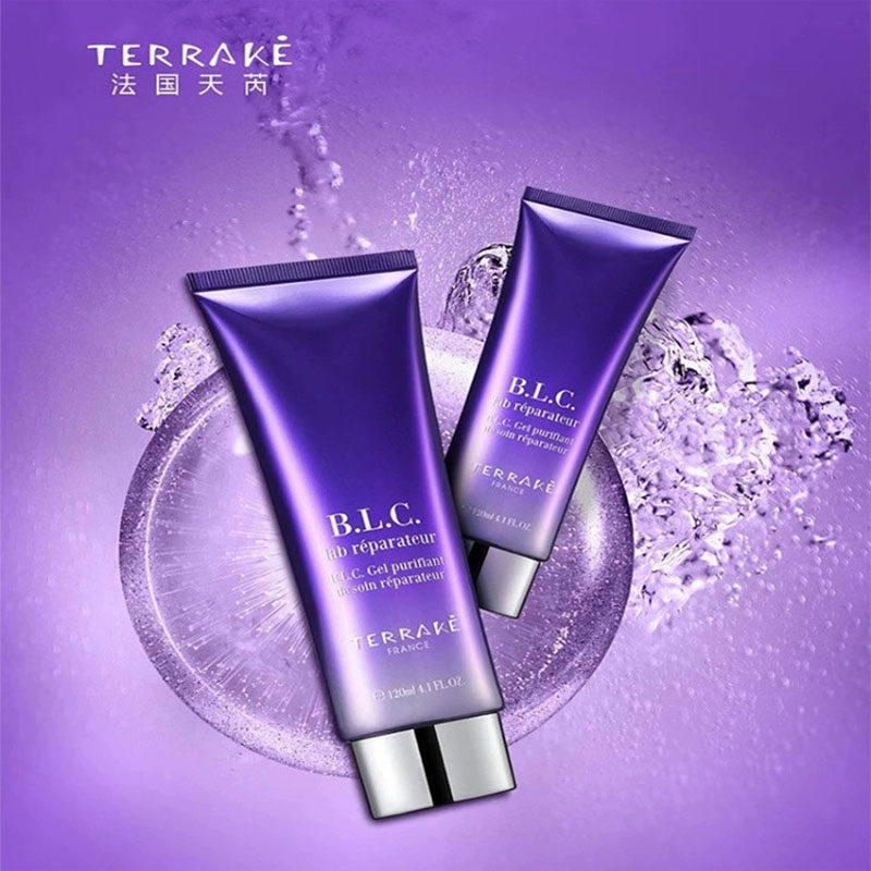 terrake法国天芮blc多元修护洁面乳控油滋润洗面奶洁面