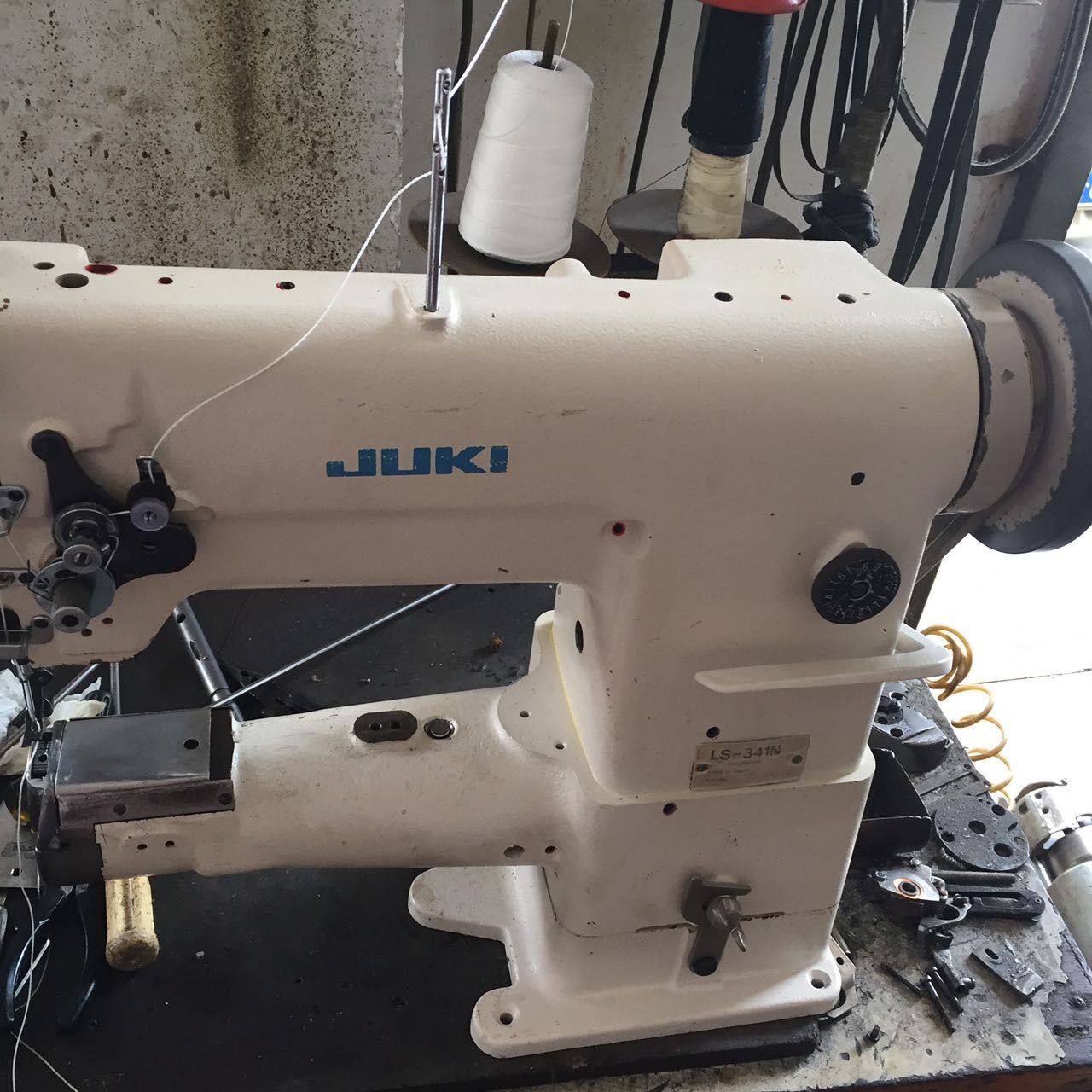 二手重机juki大嘴家用高头车大综合送料厚料包缝纫机