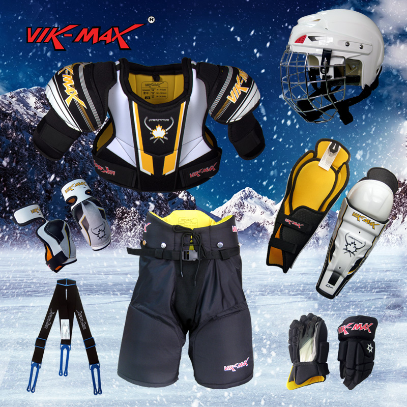 威玛仕正品品包冰球护具轮滑装备七件件套更多冰上运动