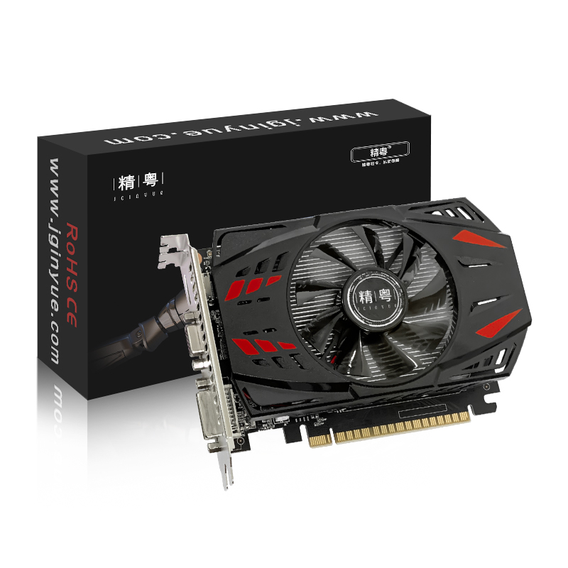 精粤gtx850m4g独立游戏台式电脑显卡750tirx5701050显卡