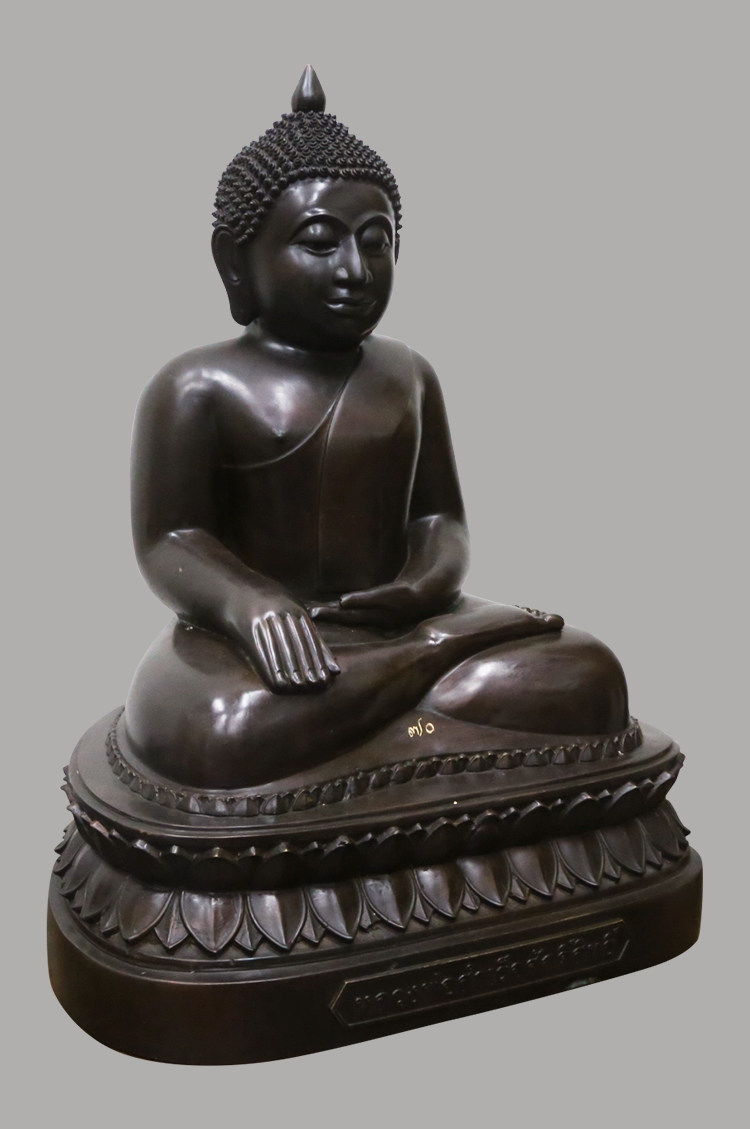 泰国佛牌真品龙婆帕2564年龙婆桑萨喜佛像铜铸供奉型泰国特色