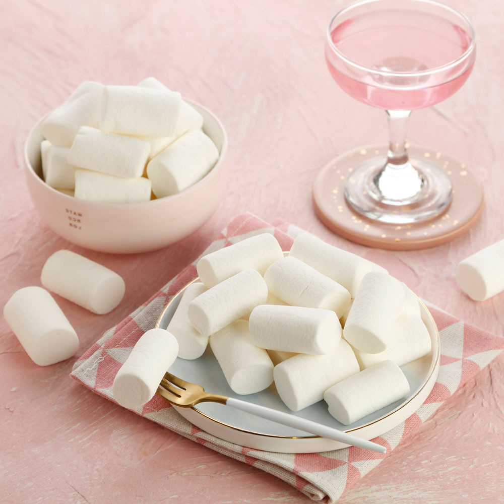 比利时进口membermark棉花糖1000g烘培零食牛轧糖雪花糖果