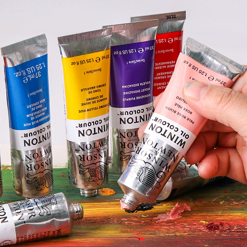 法国进口温莎牛顿温顿油画颜料200ml37ml艺术家创作油画颜料