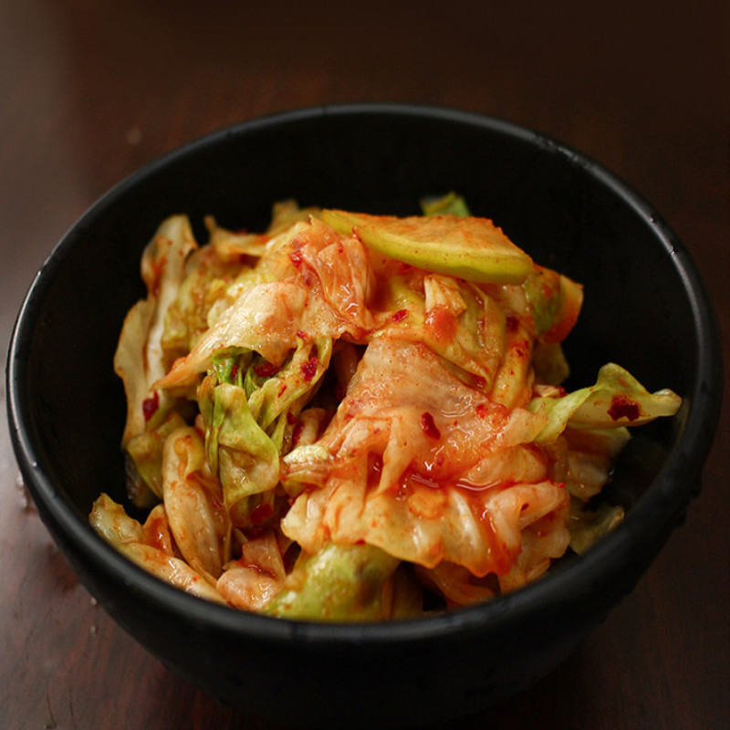 咸菜朝鲜族下饭饭菜大头菜500克延边泡菜甘蓝卷心菜腌制