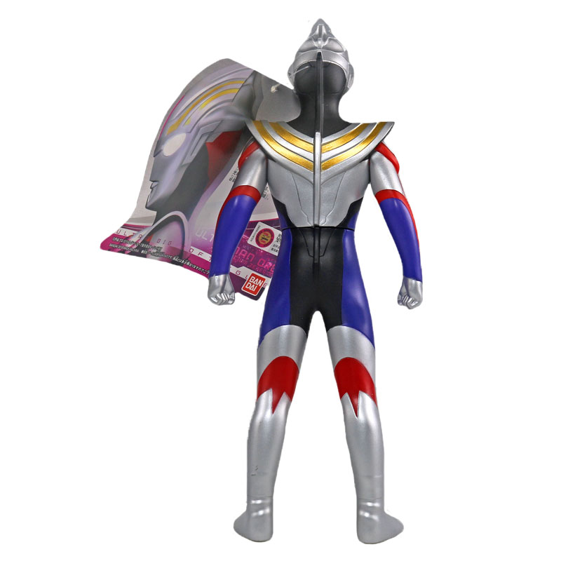 万代奥特大软胶系列欧布奥特曼重光形态人偶儿童玩具08727