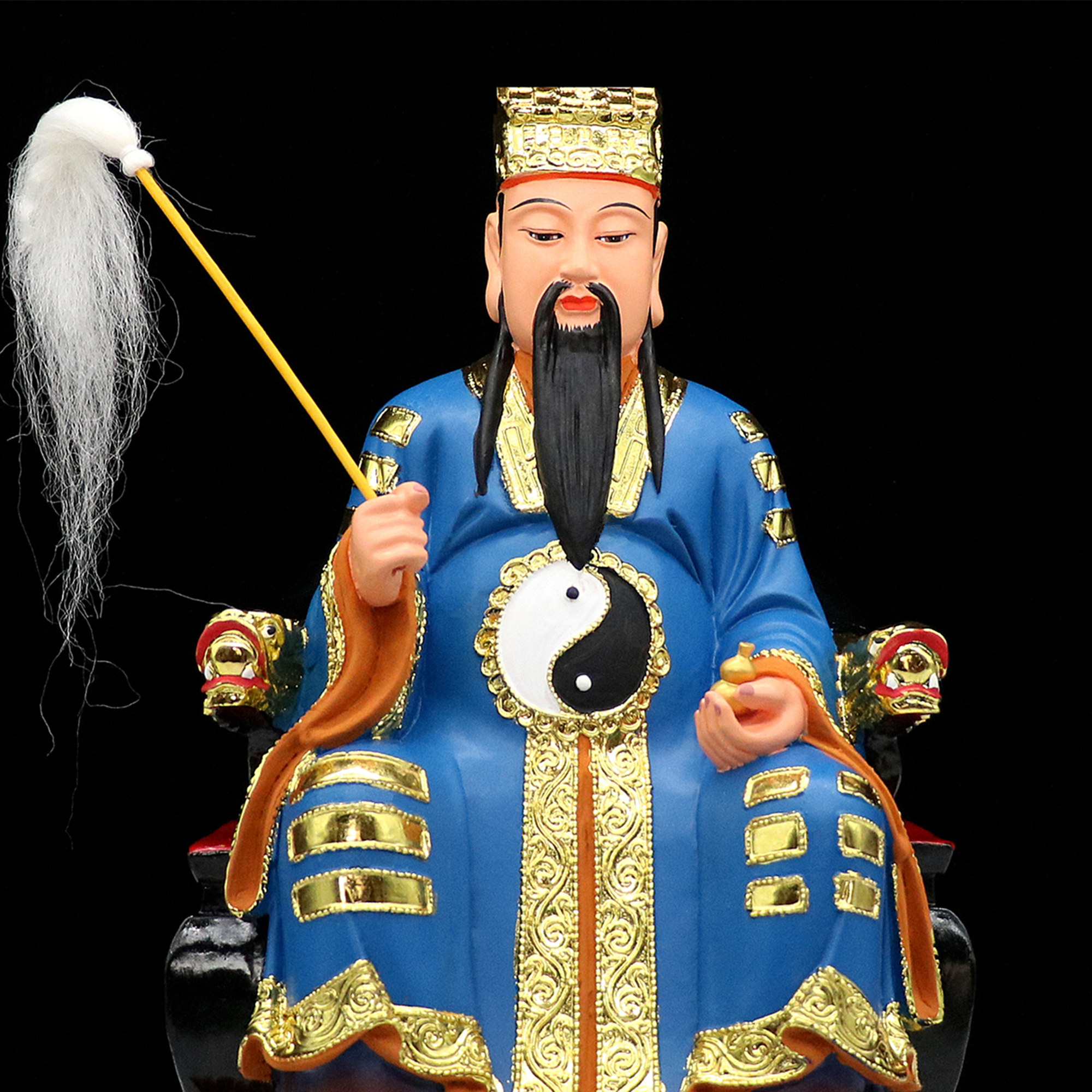 包邮树脂神像吕祖吕洞宾道教主流派全真祖师八仙摆件