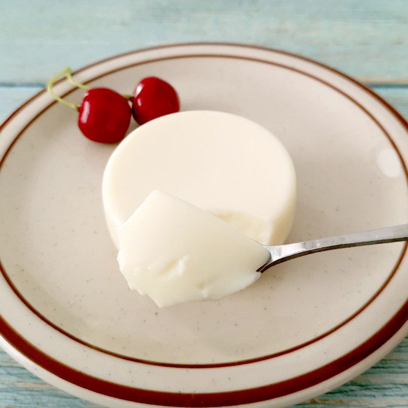 新西兰进口意式奶油原味果冻布丁手工自制甜品果冻