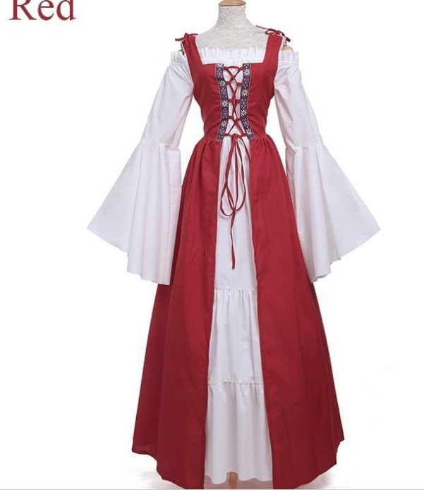 出租意大利文艺复兴长裙荷兰爱尔兰民族服装公主女仆艺术节cosplay