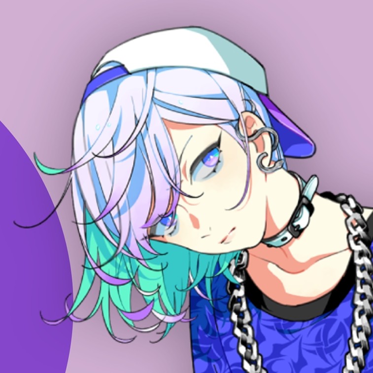 假发krparadoxlive矢户珂波cosplay渐变cosplay配件