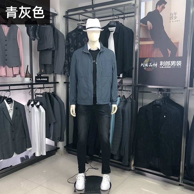 利郎男装专柜正品牌2021春夏季新款休闲中长款风衣外套21CFY0032Y